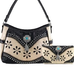 Western purse with wallet